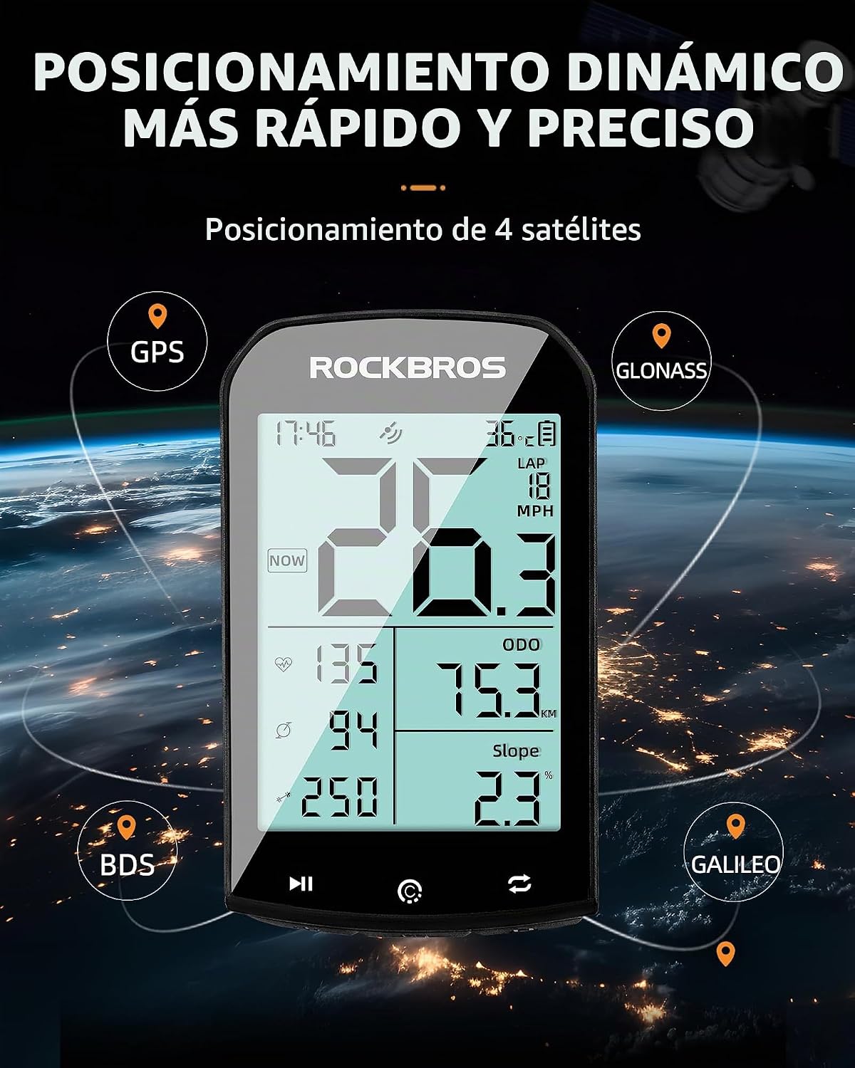Ciclocomputador M1