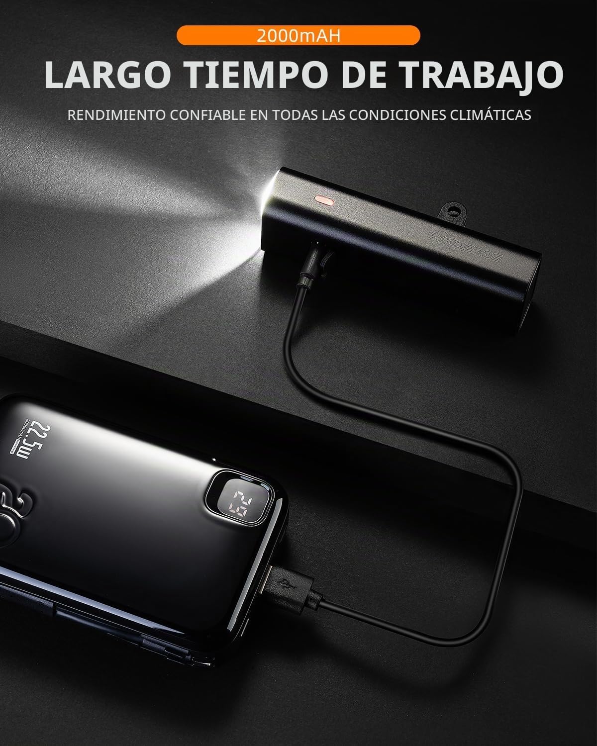 Luz Delantera 400Lm