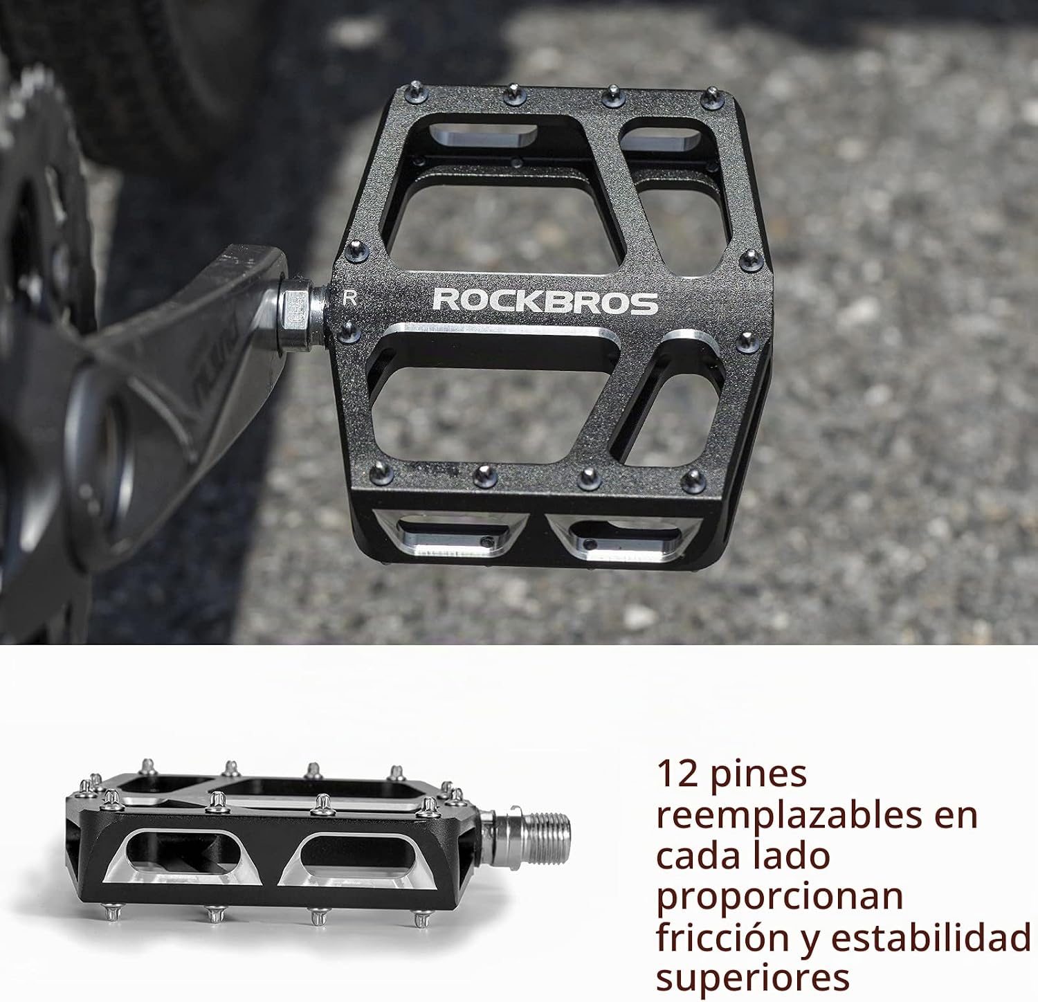 Pedal Metálico de Plataforma K399
