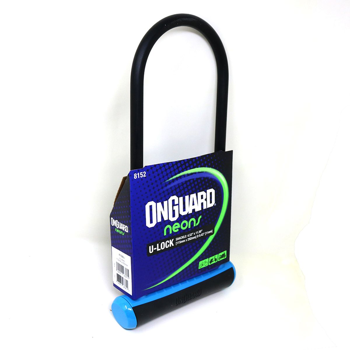 Candado U-Lock NS STD 115x230mm Azul