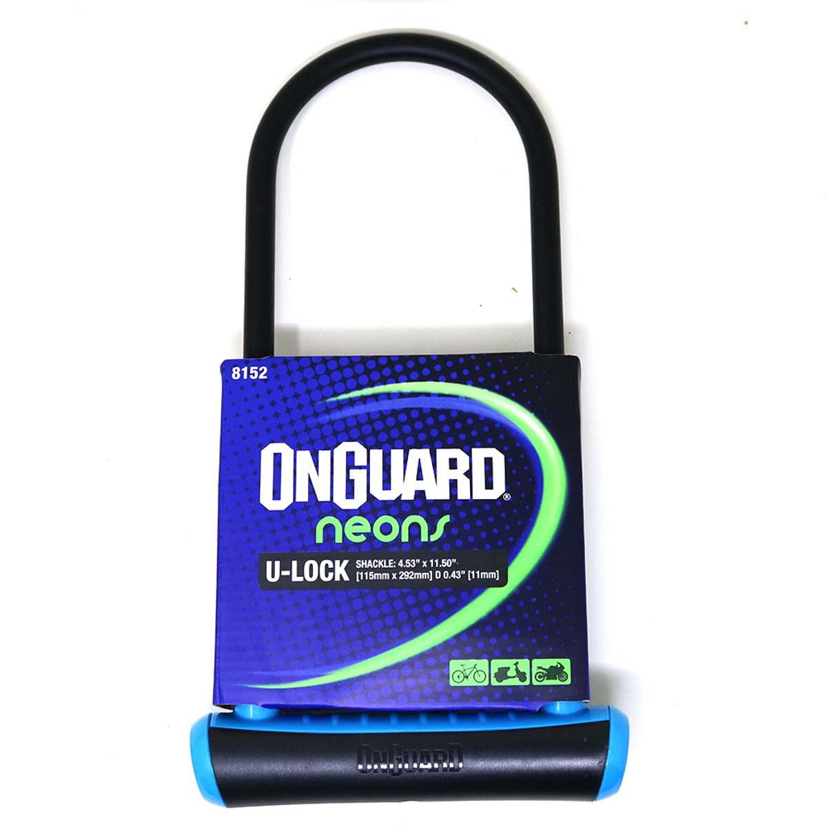 Candado U-Lock NS STD 115x230mm Azul