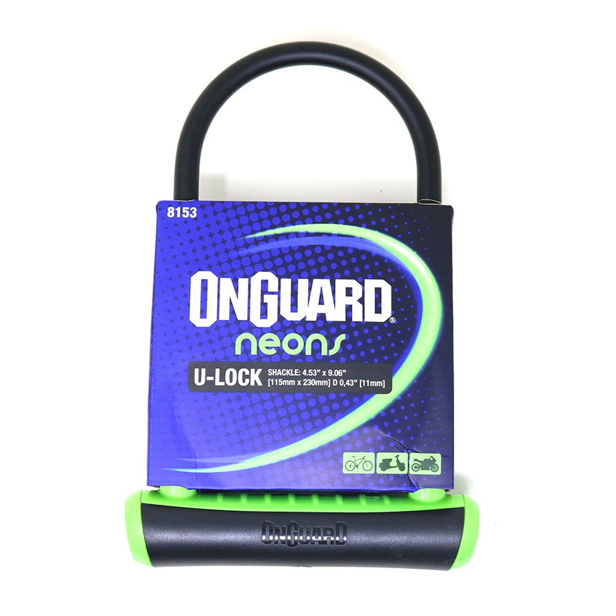 Candado U-Lock NS STD 115x230mm Verde