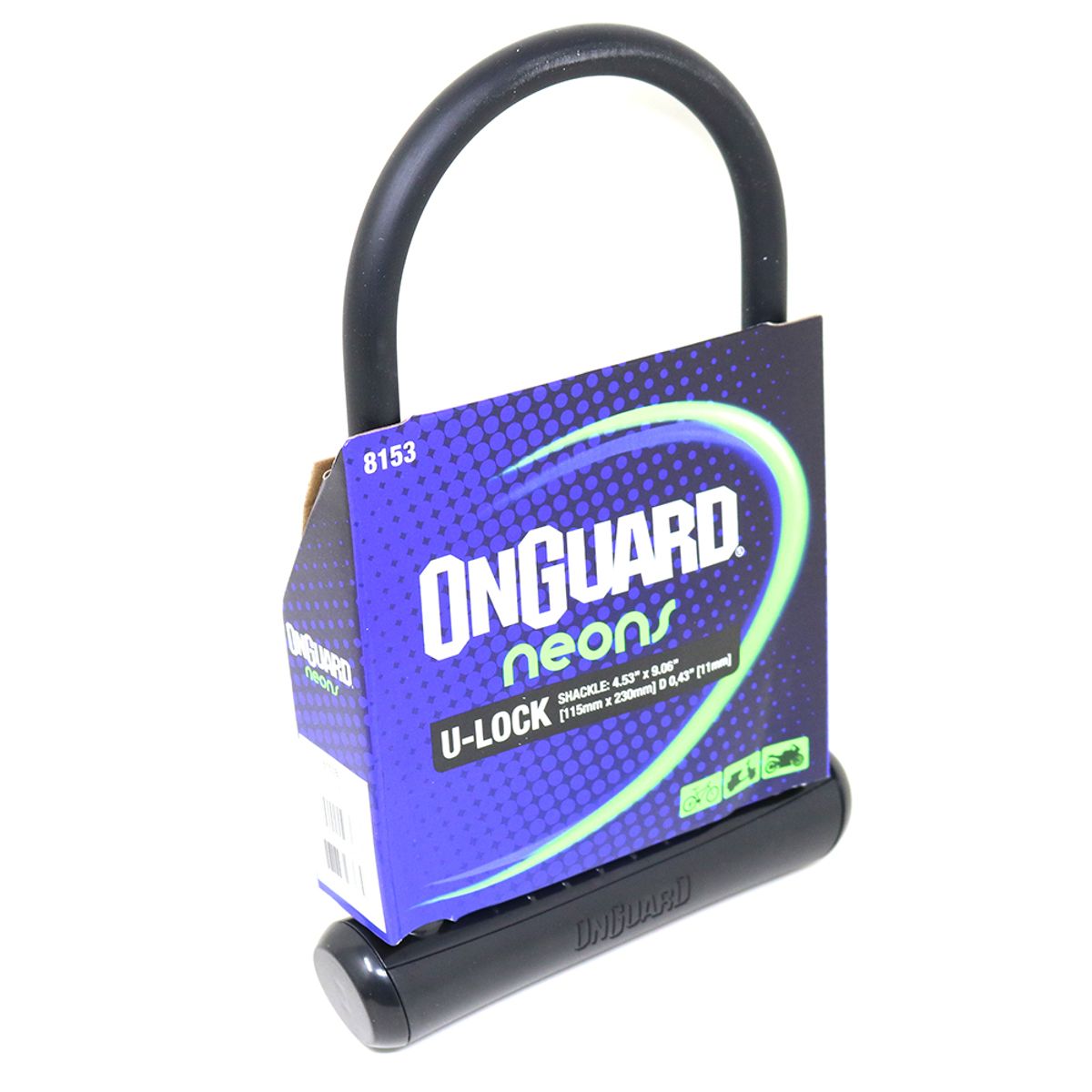 Candado U-Lock NS STD 115x230mm - Negro