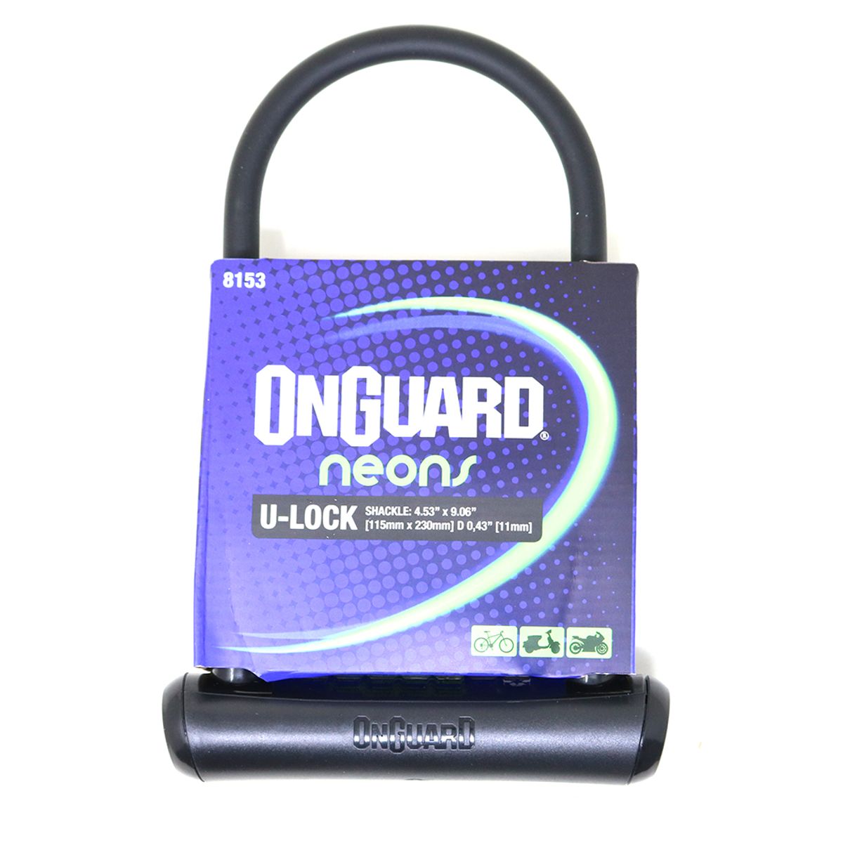 Candado U-Lock NS STD 115x230mm - Negro