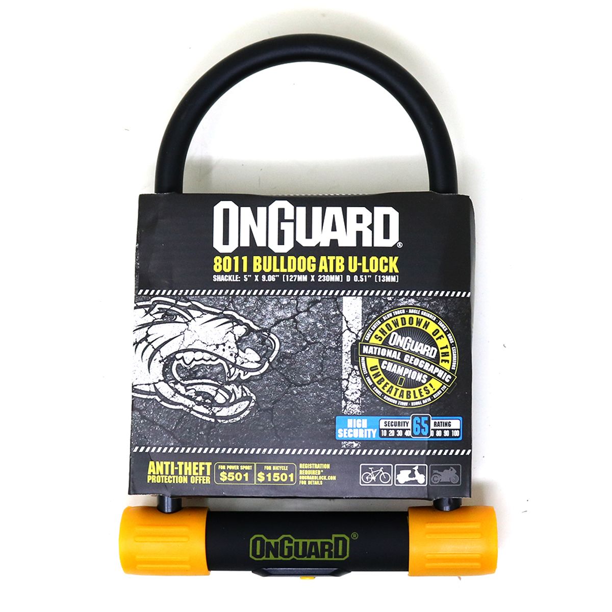 Candado U-Lock Bulldog ATB 127mnm x 230mm