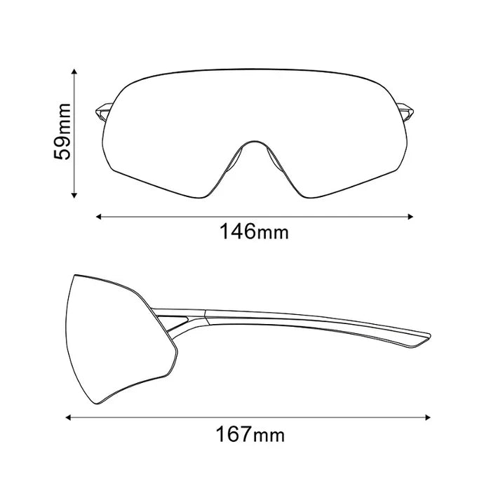 Lentes Shimano Aerolite P Ridescape Road