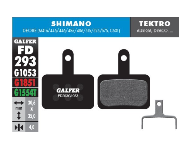 Pastillas De Freno Shimano MT200/M300/MT400/MT500/Tektro/TRP