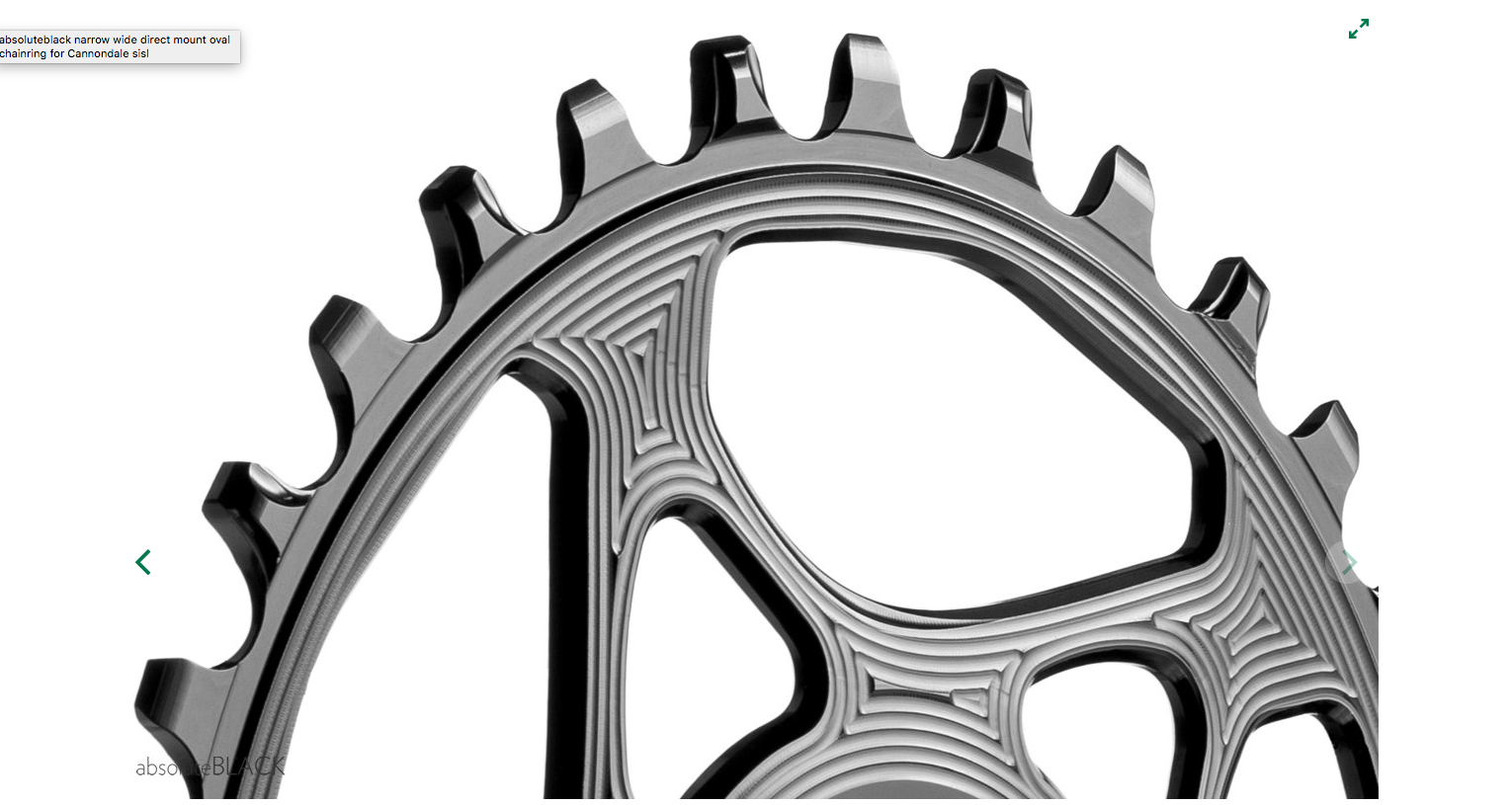 CORONA ABSOLUTE BLACK OVAL CANNONDALE