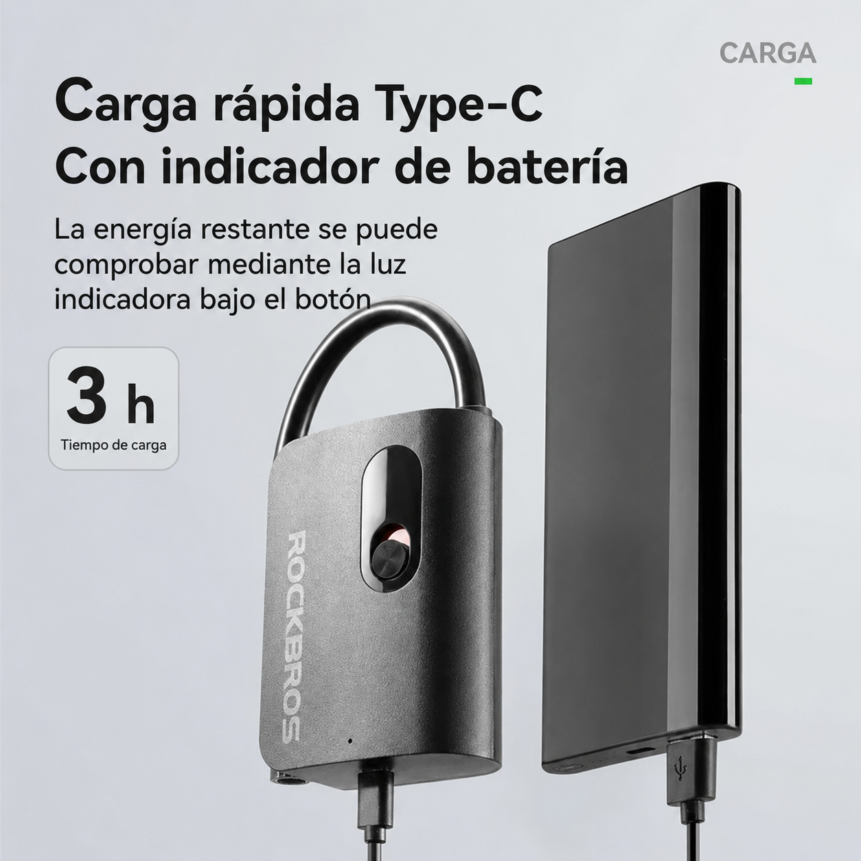 Bombín Eléctrico L1 Mini 70 PSI
