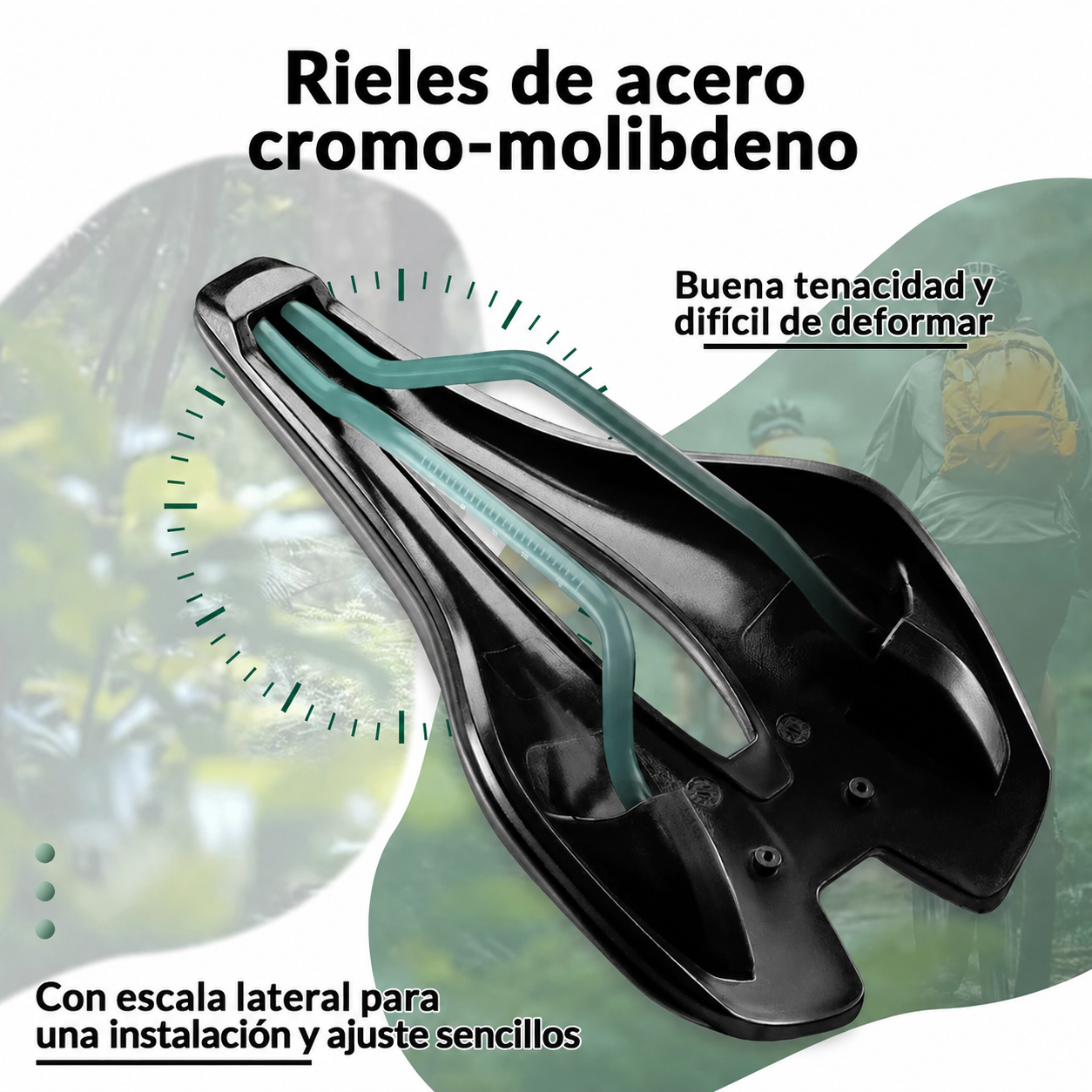 Sillín Antiprostático Ergonómico