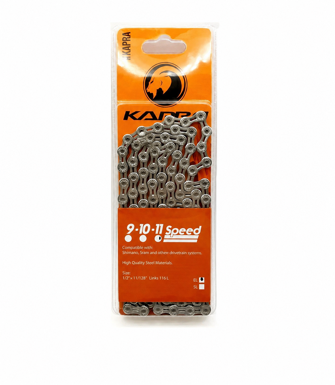 Cadena 11v Perforada 1/2"X3/32"X116L