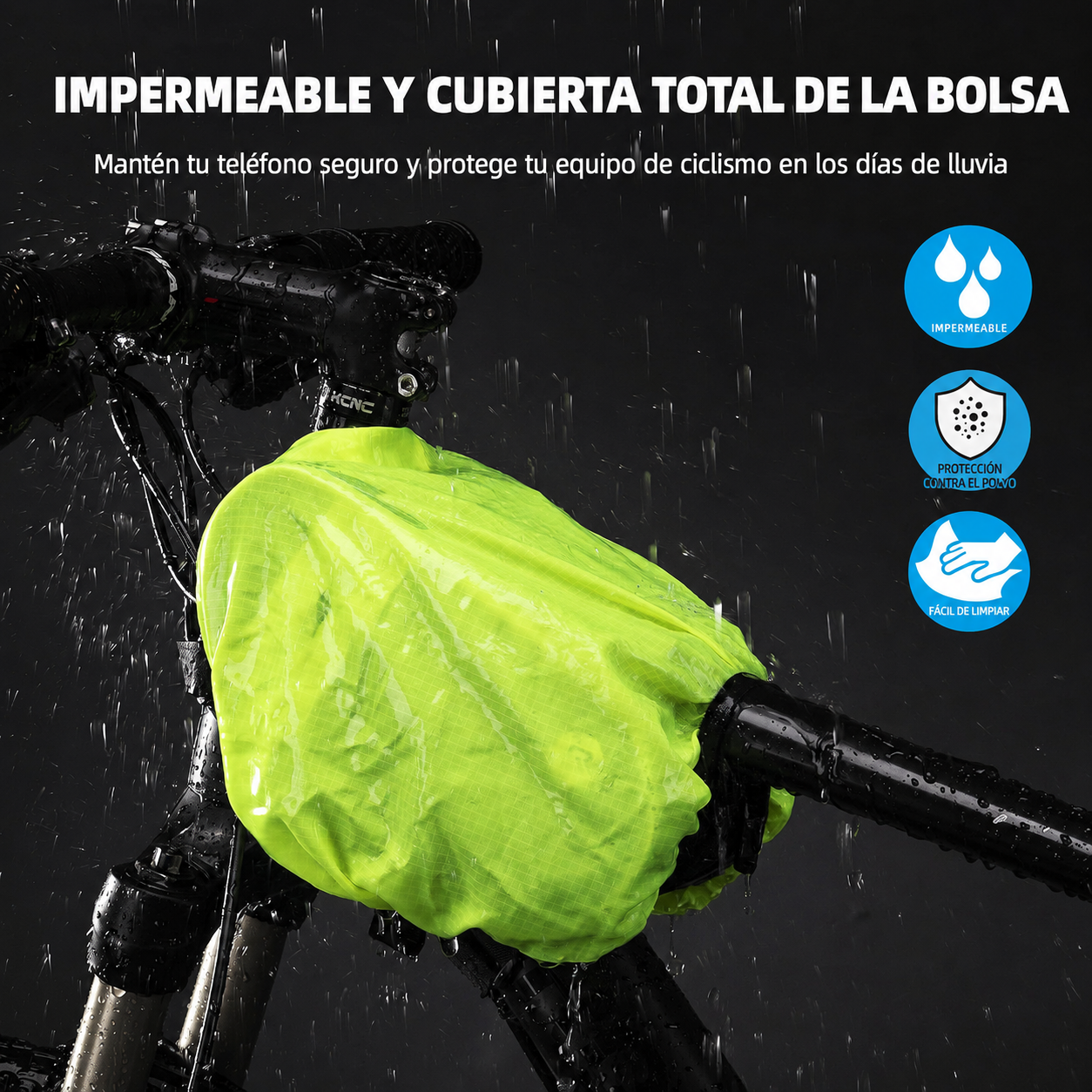 Bolso de Marco de Bicicleta Celular 1.5 Lts