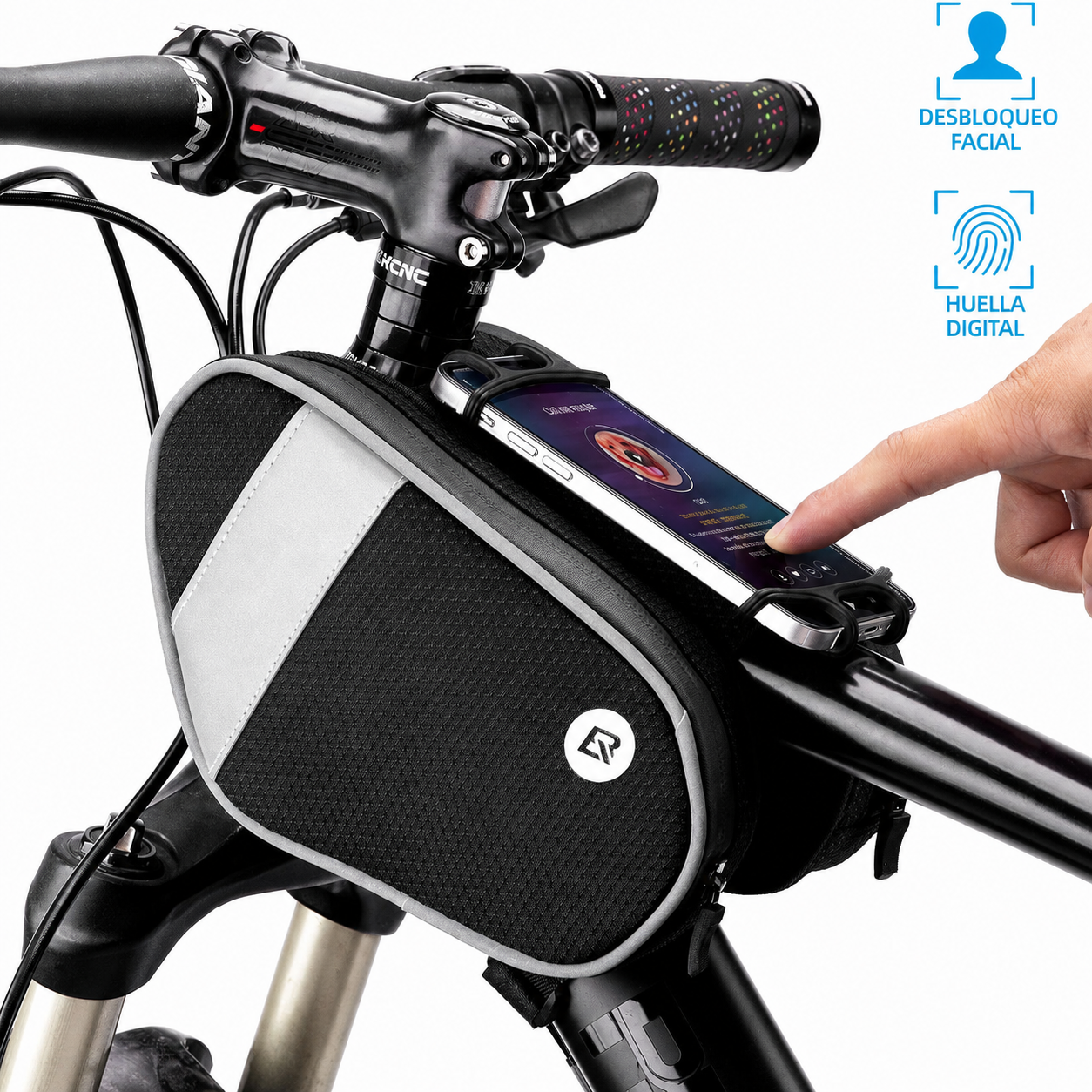 Bolso de Marco de Bicicleta Celular 1.5 Lts