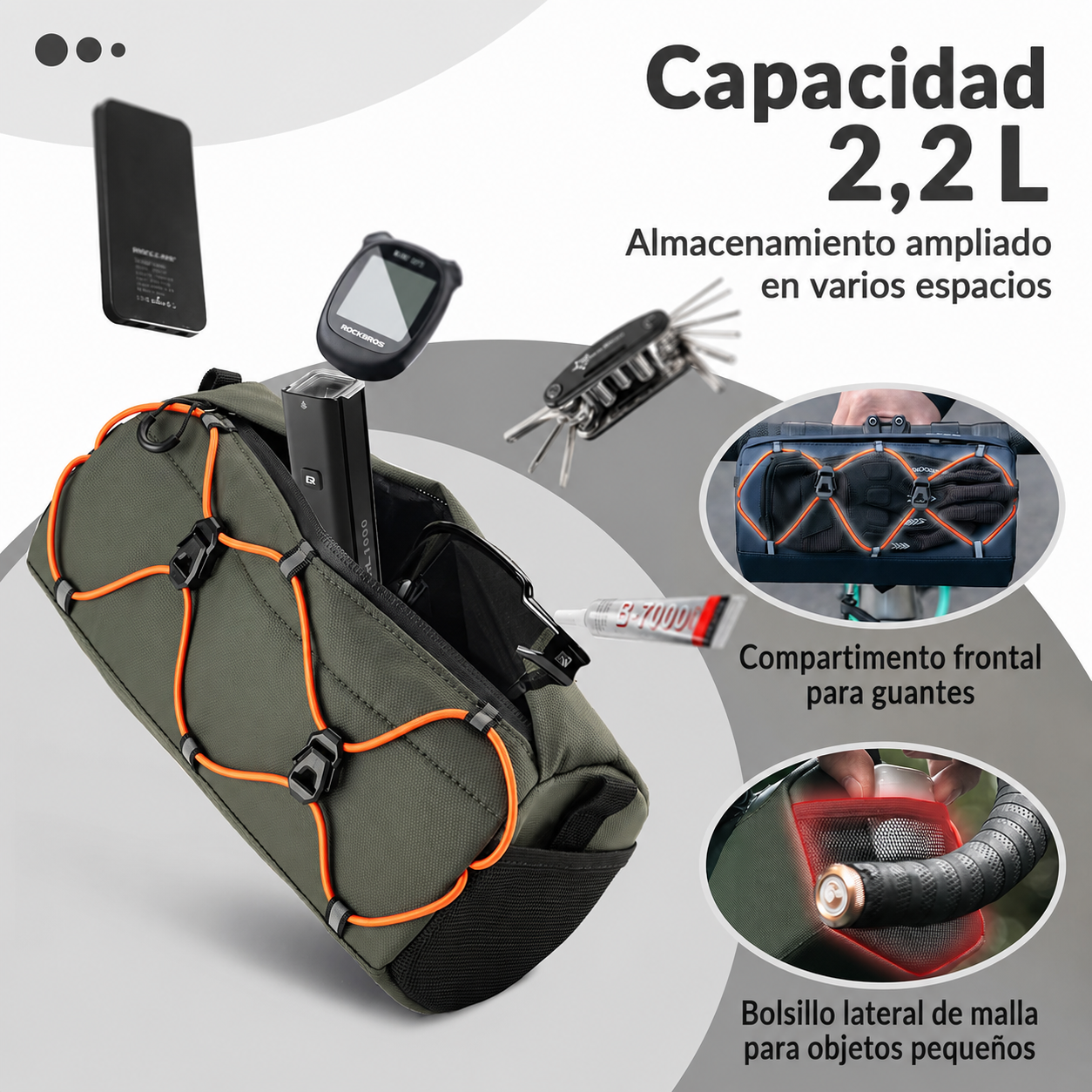 Bolso de Manubrio 2Lts