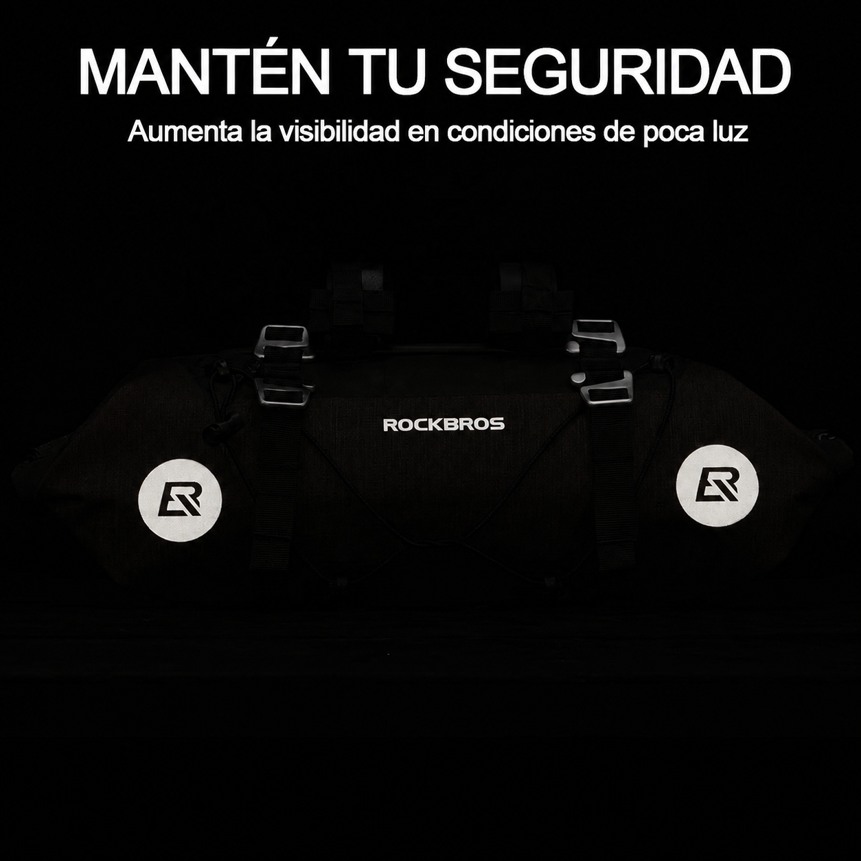 Bolso alforja para Manubrio Ajustable 7 a 14Lts