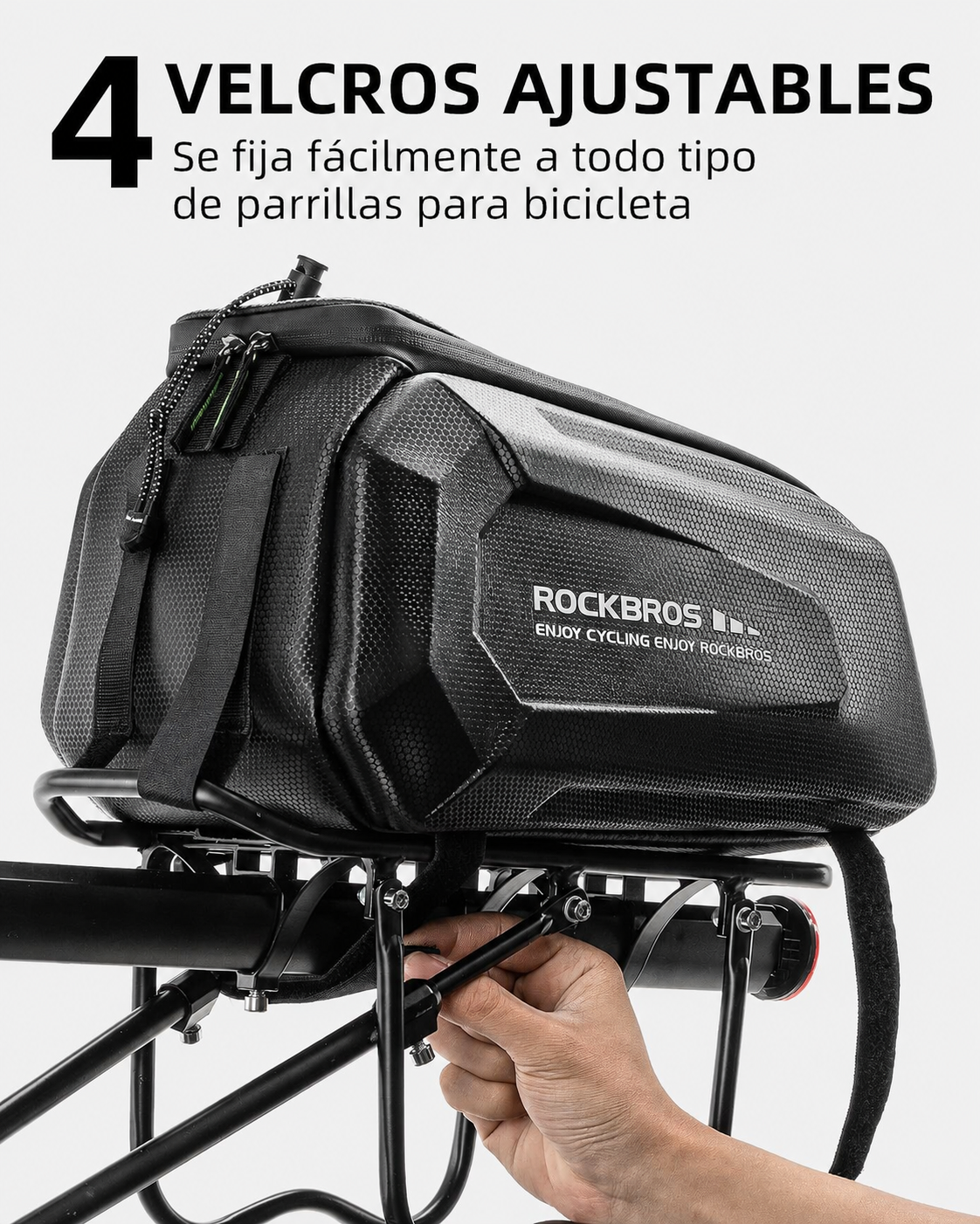 Bolso Alforja para Parrilla trasera 9Lts