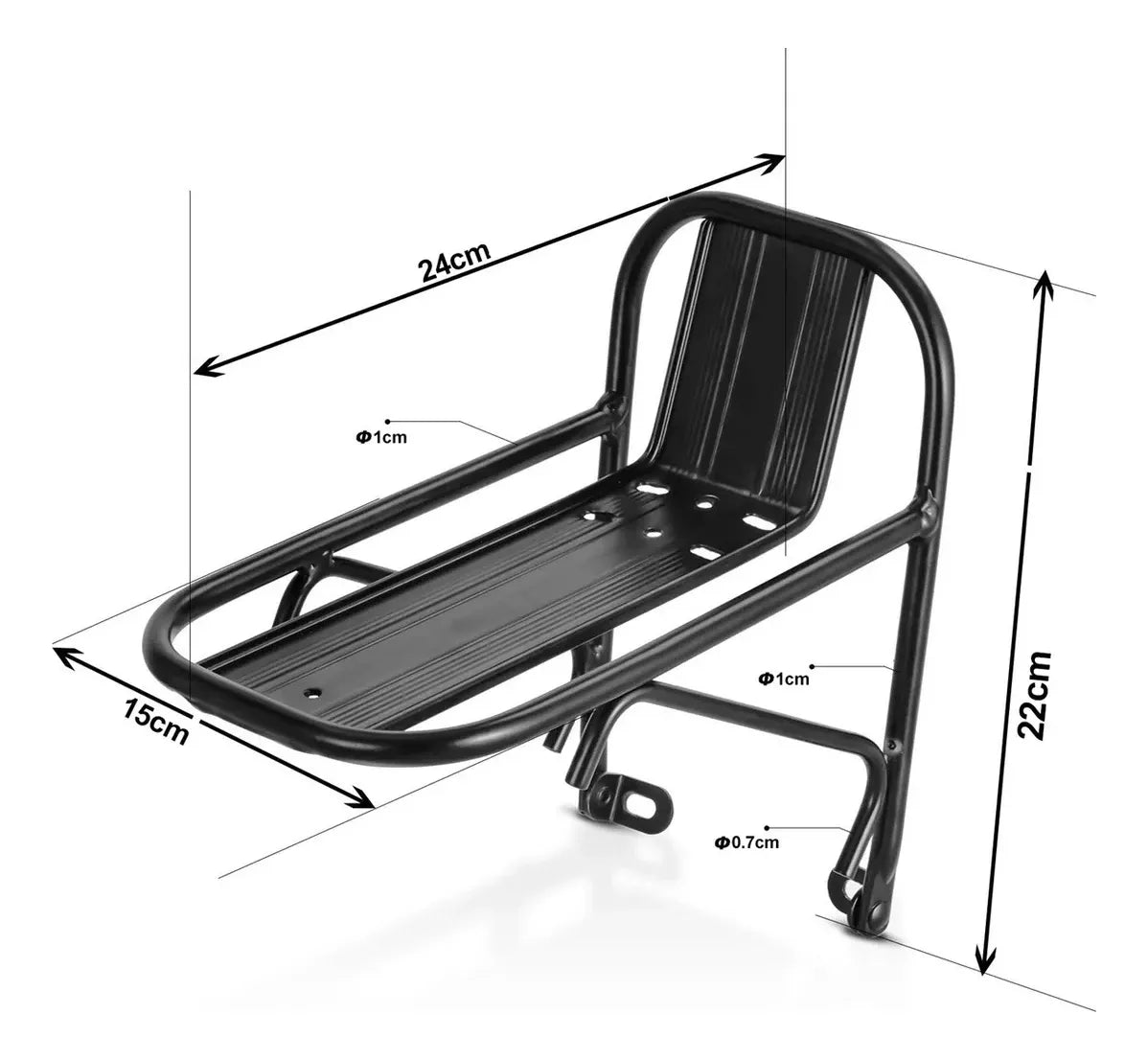 Parrilla Bicicleta Delantera Rex
