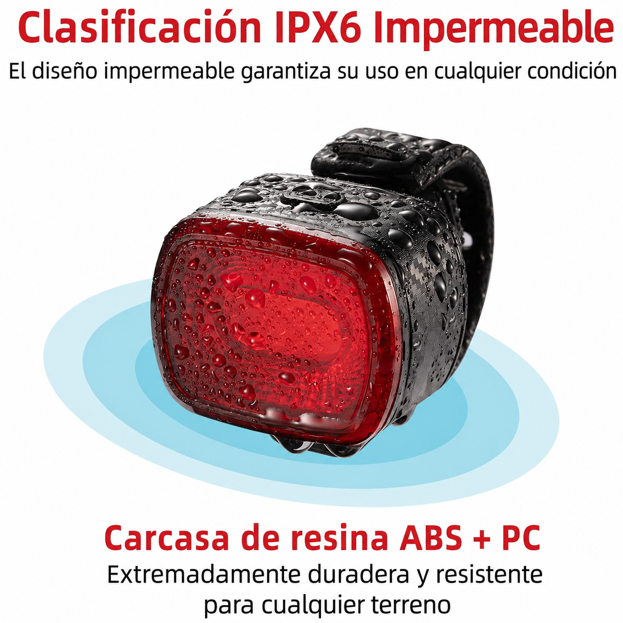Luz Trasera 4 Modos