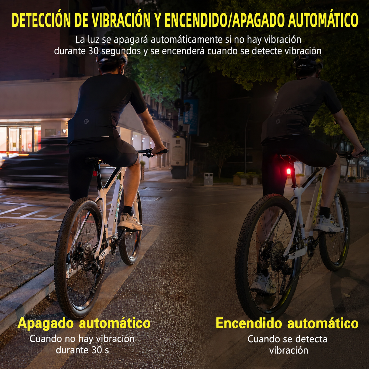 Luz Trasera 4 Modos