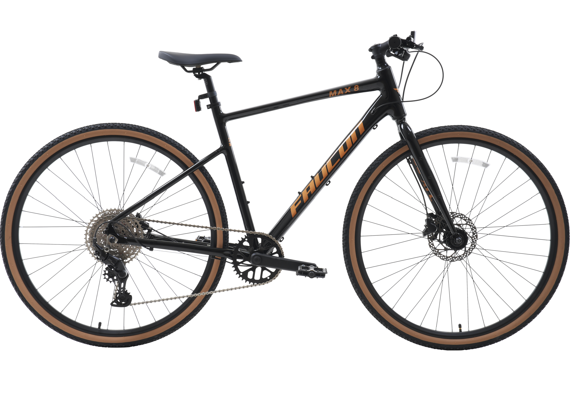 Bicicleta Urbana Híbrida Max 8 Aro 700c
