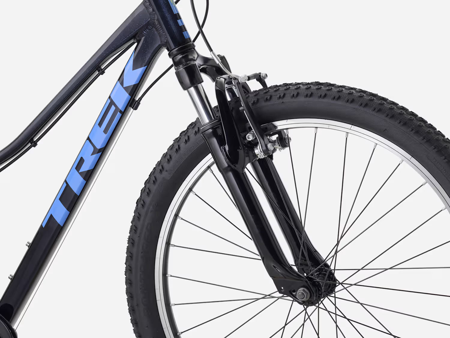 Bicicleta Infantil Precaliber 24 8 velocidades suspension Azul