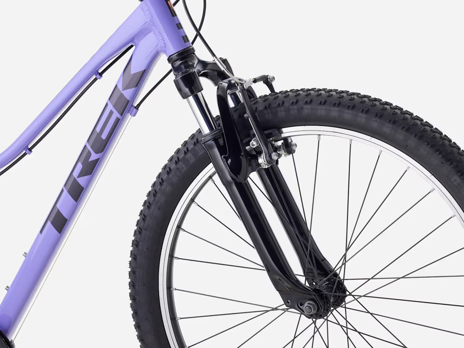 Bicicleta Infantil Precaliber 24 8 velocidades suspension Lila
