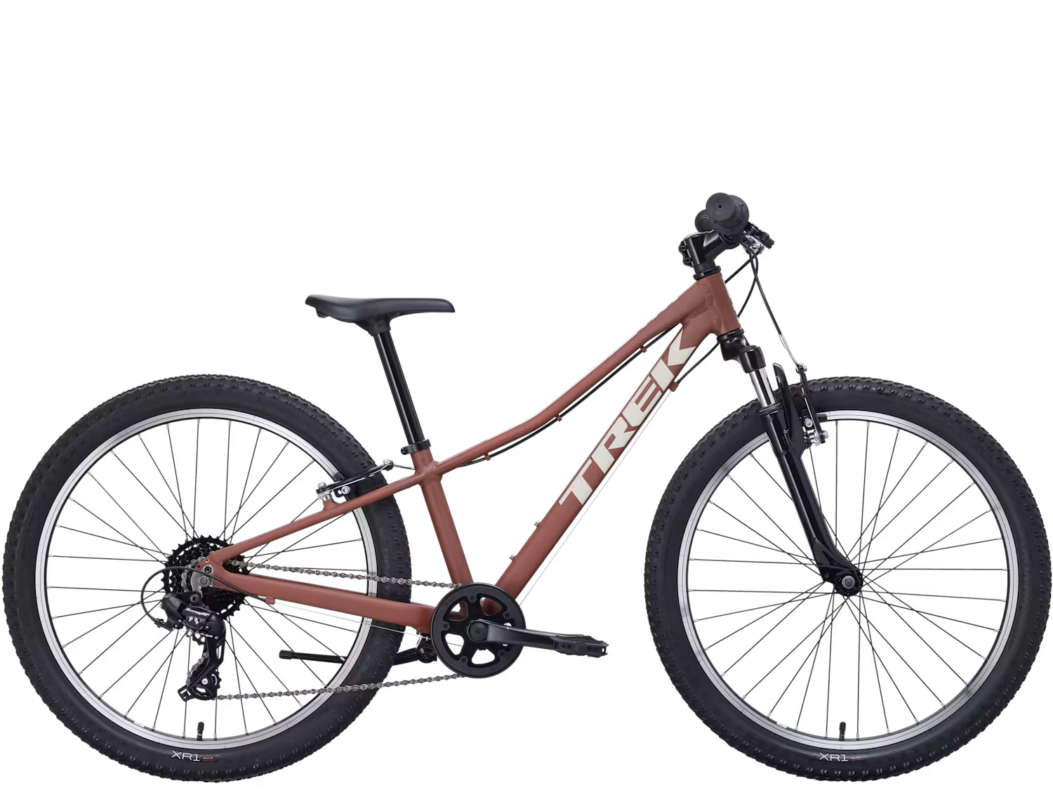 Bicicleta Infantil Precaliber 24 8 velocidades suspension Rojo