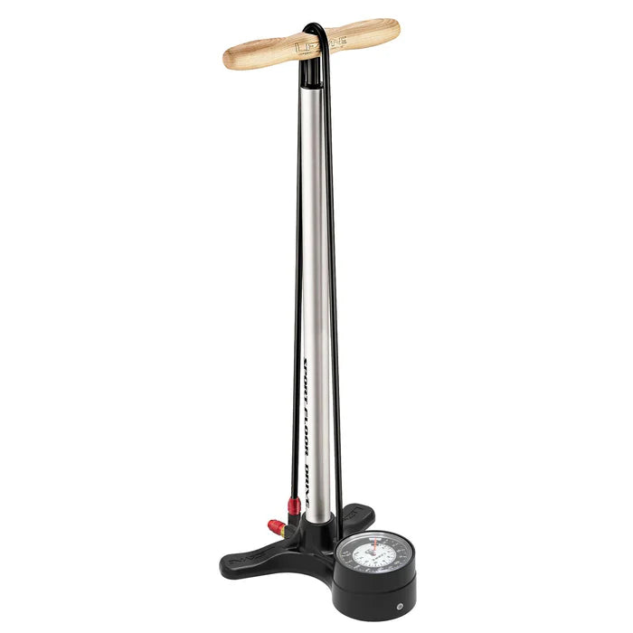 Bombin De Pie Sport Drive Dv Silver/red Lezyne