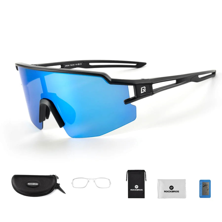 Lentes de Ciclismo Polarizados con Anti-Reflejo