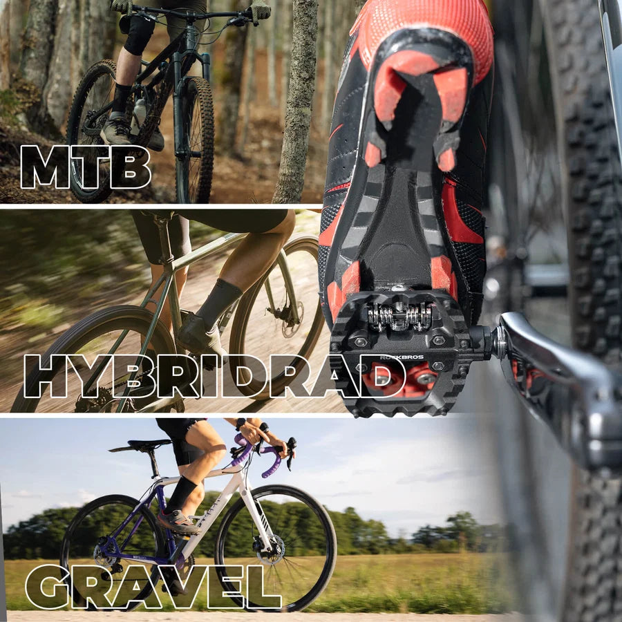 Pedal MTB Metálico Mixto