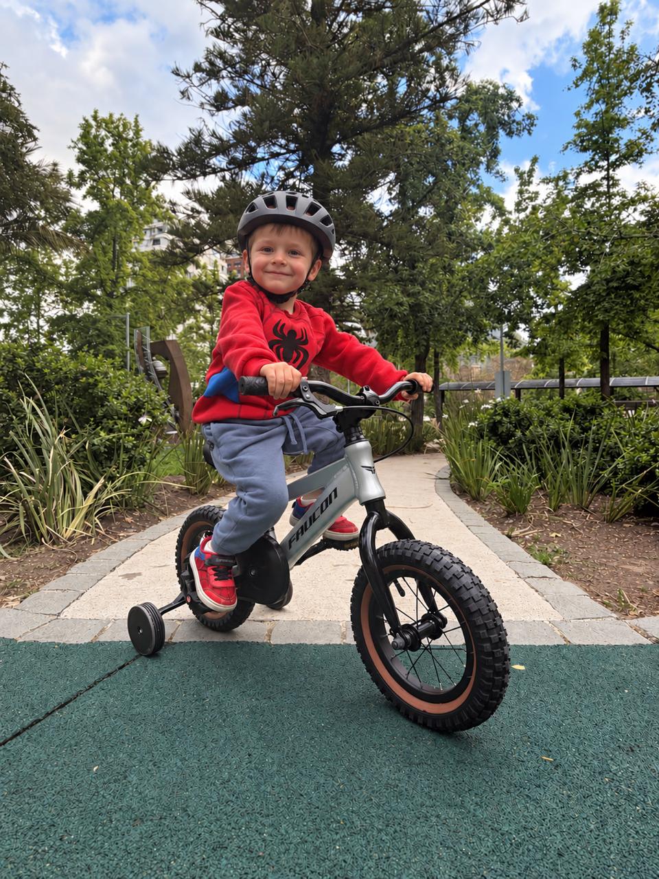 Bicicleta infantil Ragnar Aro 12 Gris