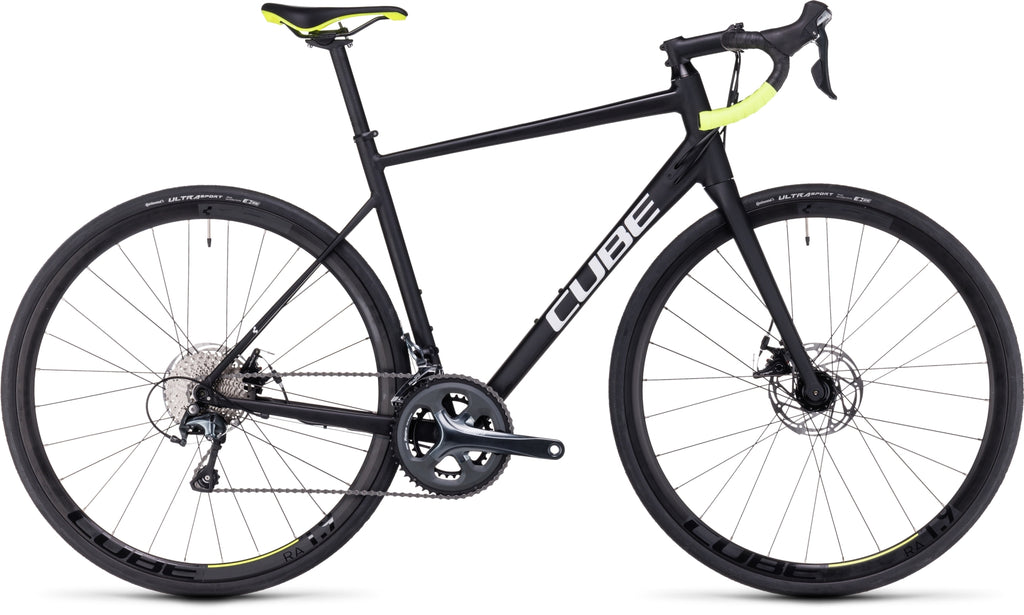 Bicicleta Ruta Attain Race Negro Aro 700c