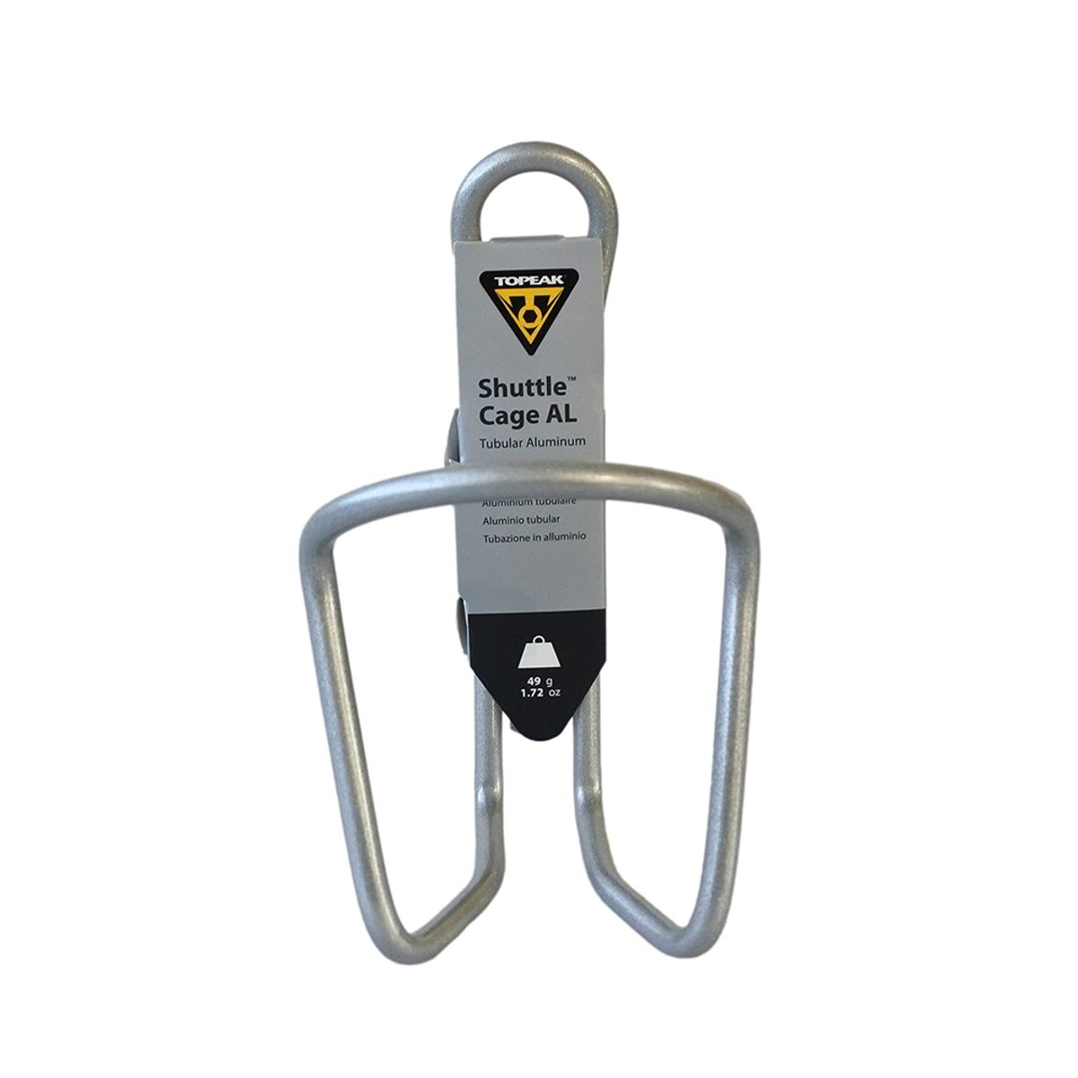 Porta Botella Topeak Shuttle Cage Aluminio Plata