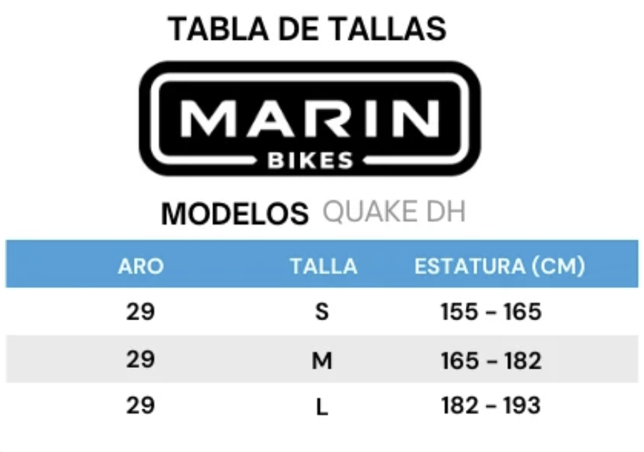 Cuadro Marco Kit DH Downhill Quake 2027