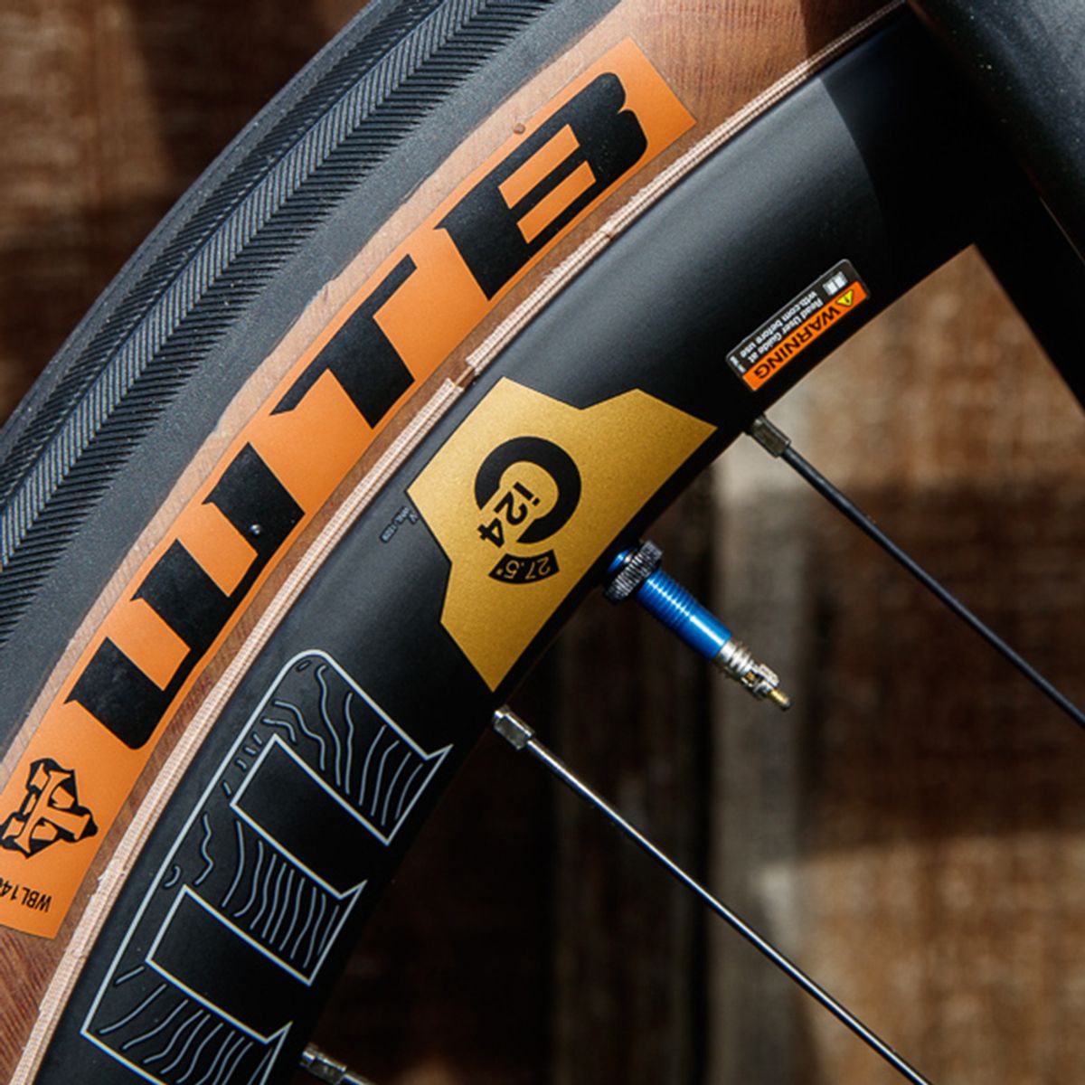 Válvulas WTB TCS F/V Presta 46mm Aluminio Naranja