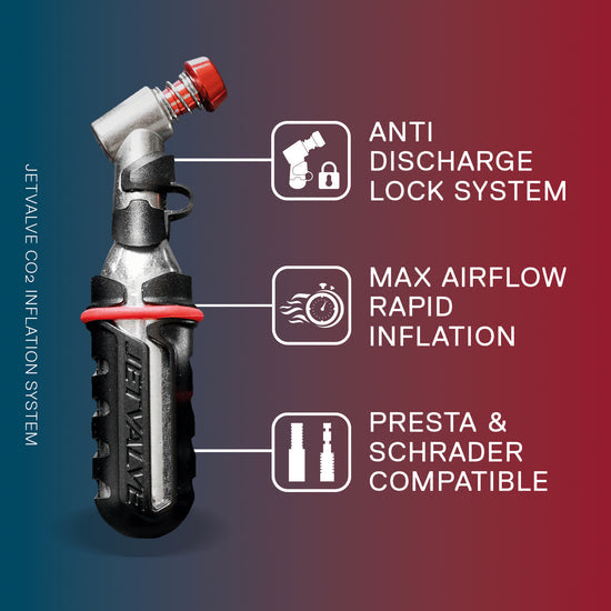 Set inflador Weldtite CO2 Jetvalve