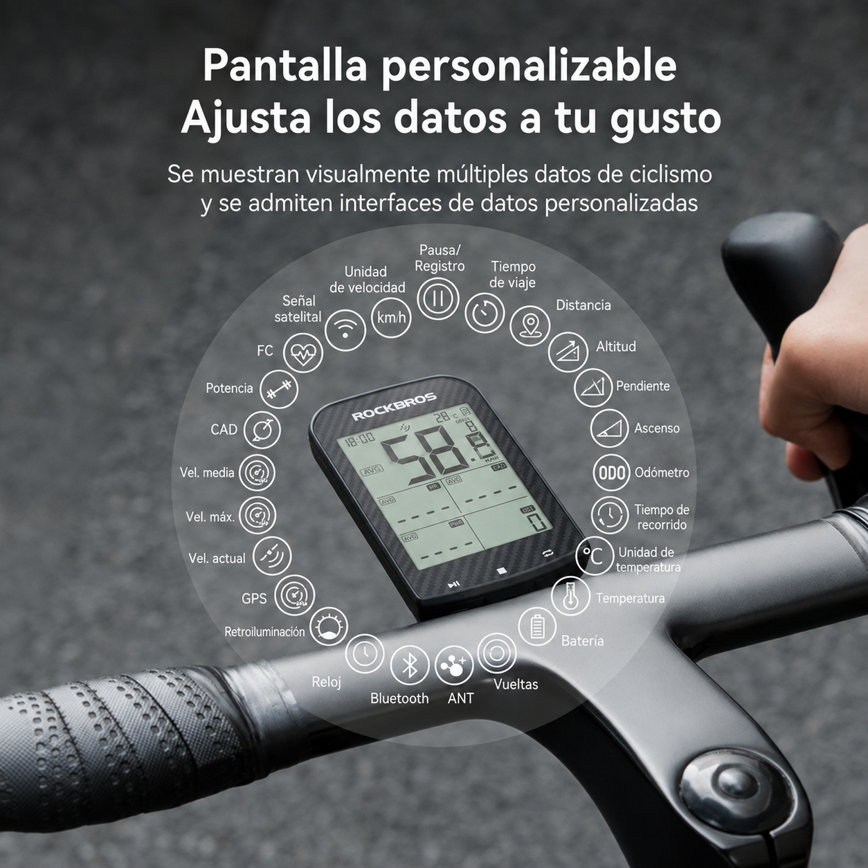 Ciclocomputador M1-PRO