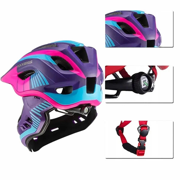 Casco Infantil 2 en 1 Full Face
