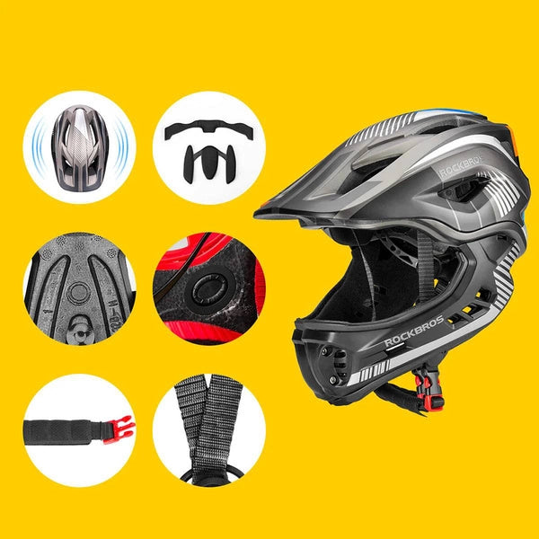 Casco Infantil 2 en 1 Full Face