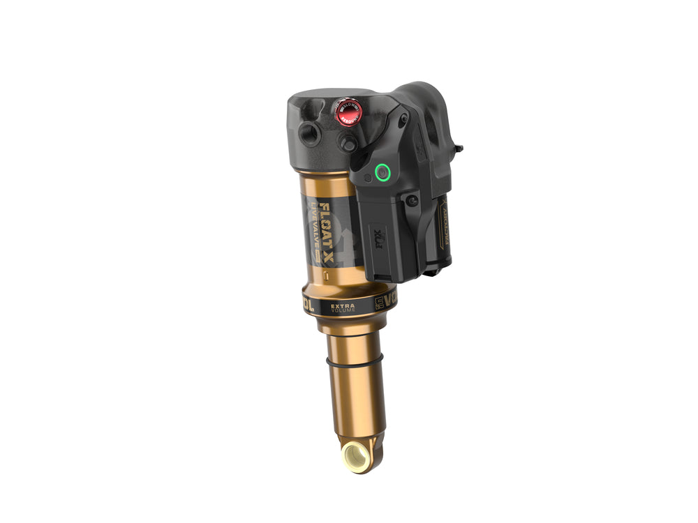 Shock Fox Float X Live Valve Neo 2025, F-S, 205x62.5 Trunnion, Neutral Logo.