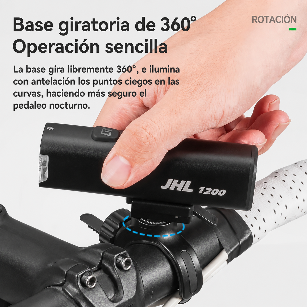 Luz Delantera 1200Lm