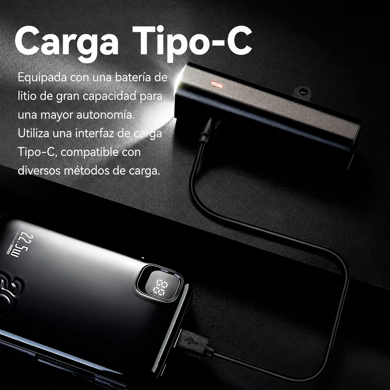 Luz Delantera 800Lm