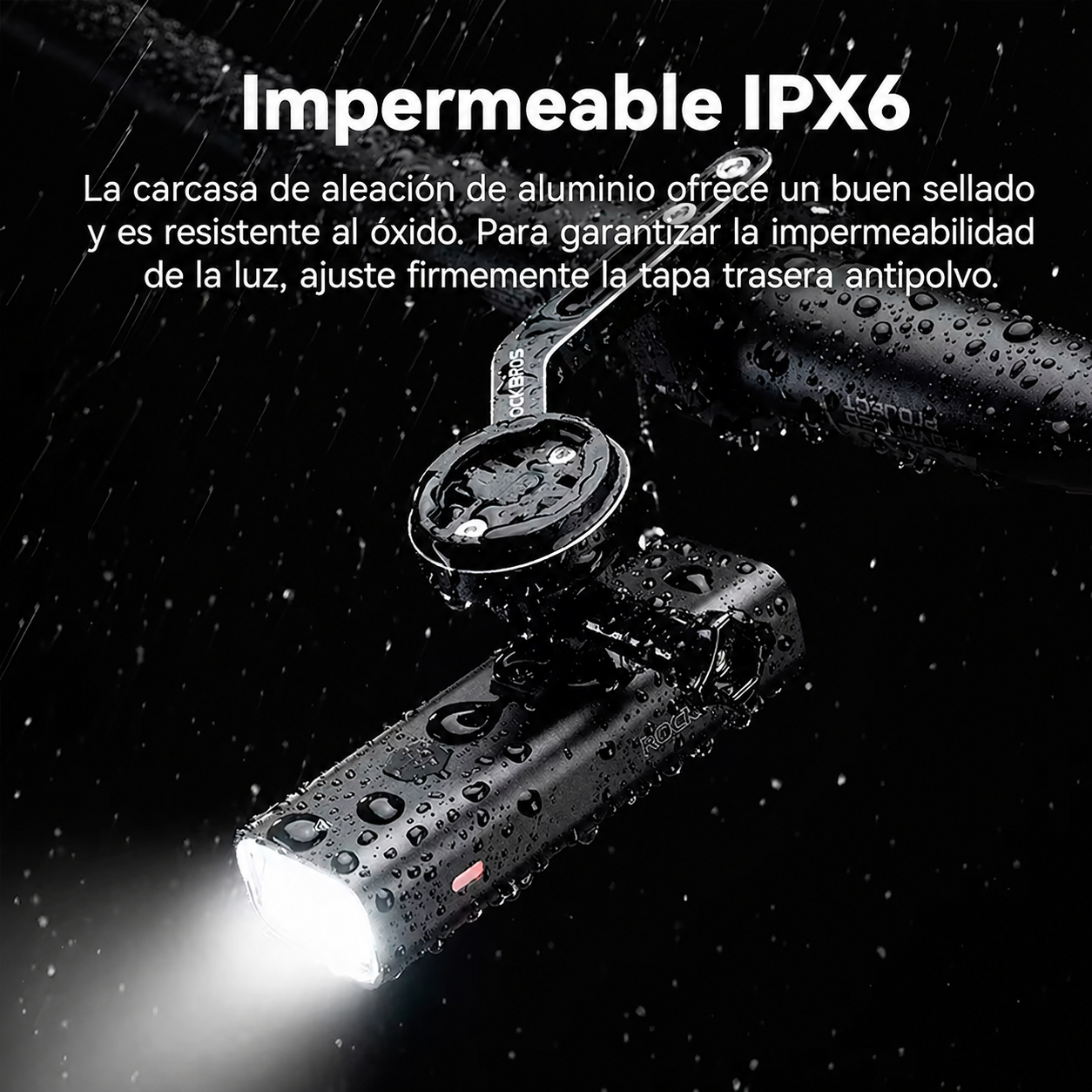 Luz Delantera 800Lm