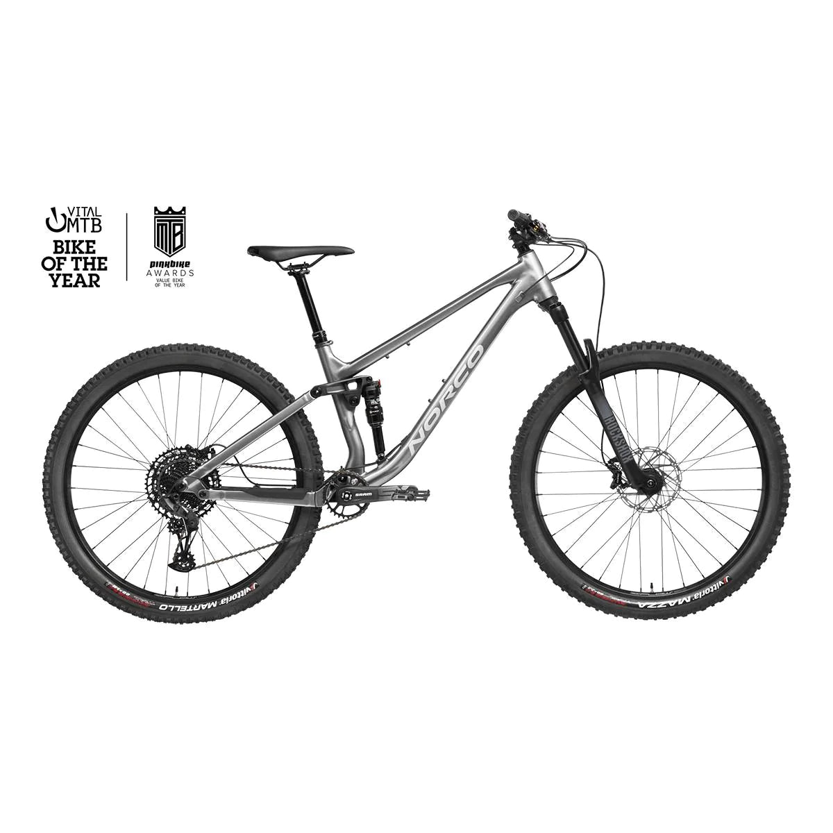 Bicicleta Doble Suspensión Fluid FS 3 Aro 29 + STORM ARO 24