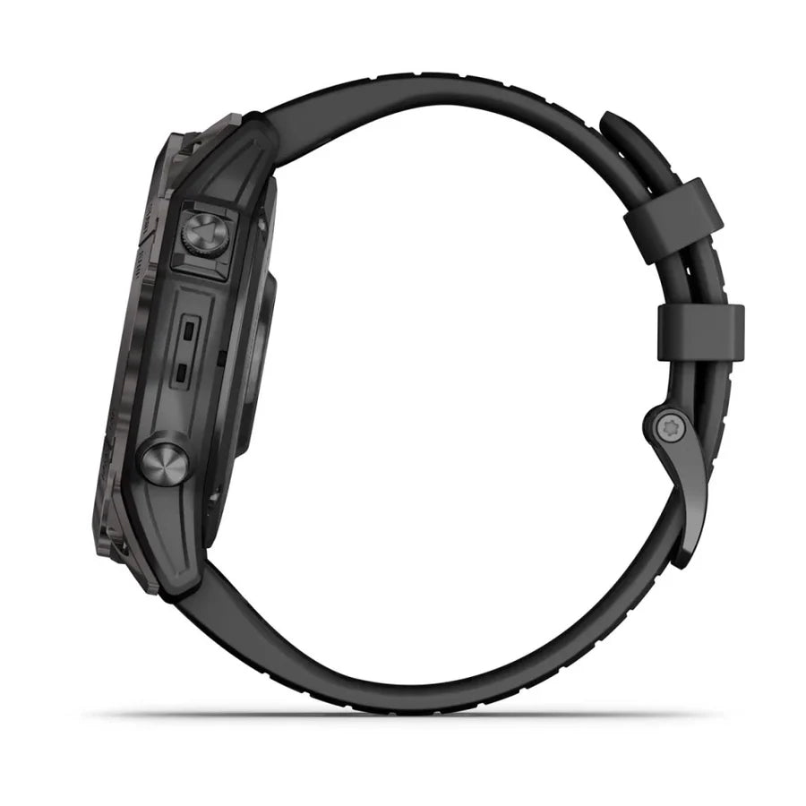 Smart Watch Epix™ Pro (Gen 2) – Sapphire|51 mm Carbon Gray DLC Titanium with Black Band