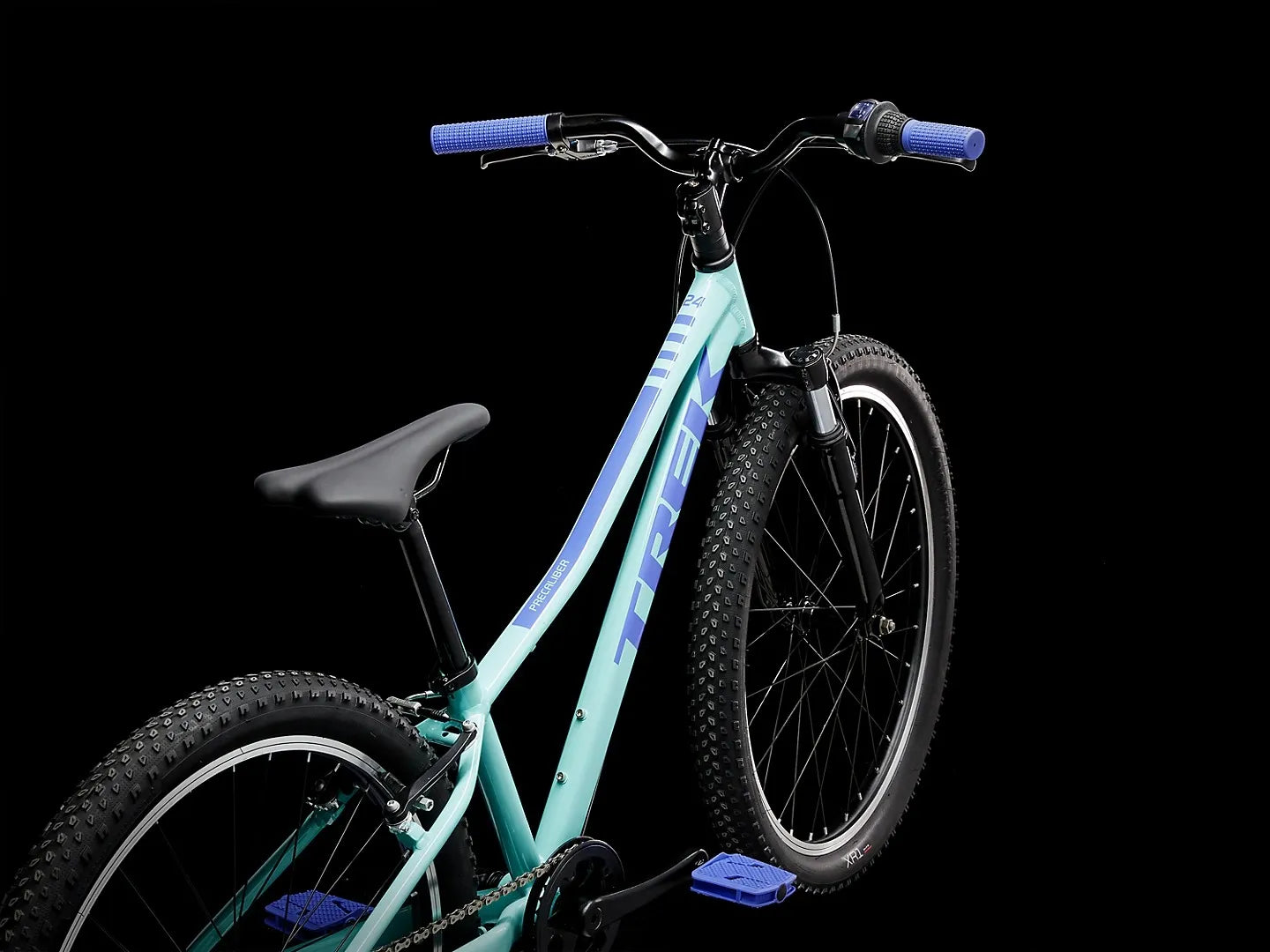 Bicicleta Aro 24 APOLLO Preto/Azul Anis - Produto - Pererê Peças