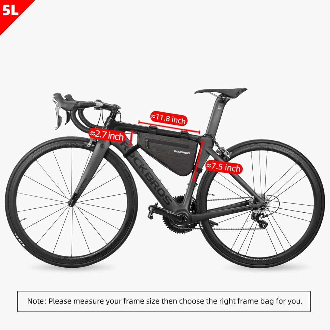 Bolso de Marco para bicicleta 5Lts
