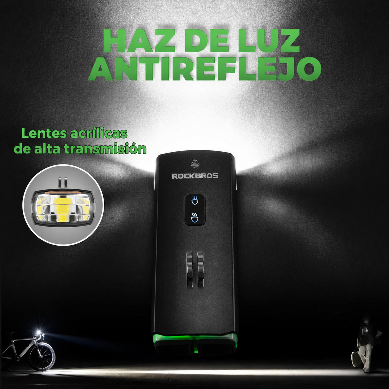 Luz Delantera 3000Lm