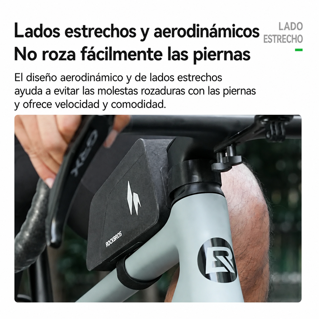 Bolso de Marco de Bicicleta 1 Lt
