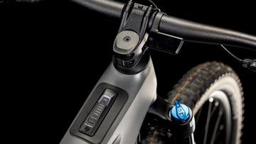 BICICLETA CUBE STEREO HYBRID ONE44 HPC SLX 800 SLABGREY N ORANGE (PREVENTA)